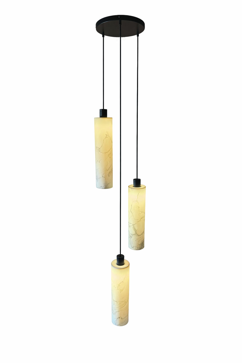 Lucerna 0.3 Drop Cluster Light - Marble Finish