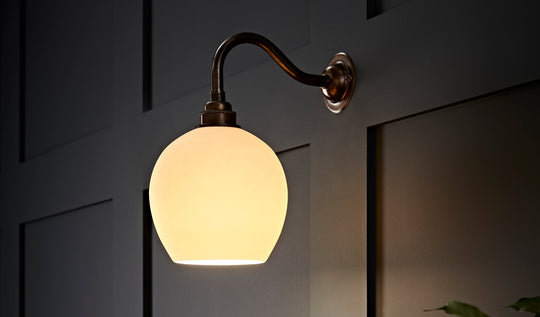 Leighton Wall Light - Long Swan Neck