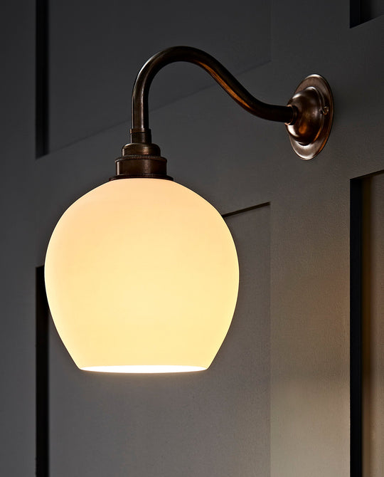 Leighton Wall Light - Short Swan Neck