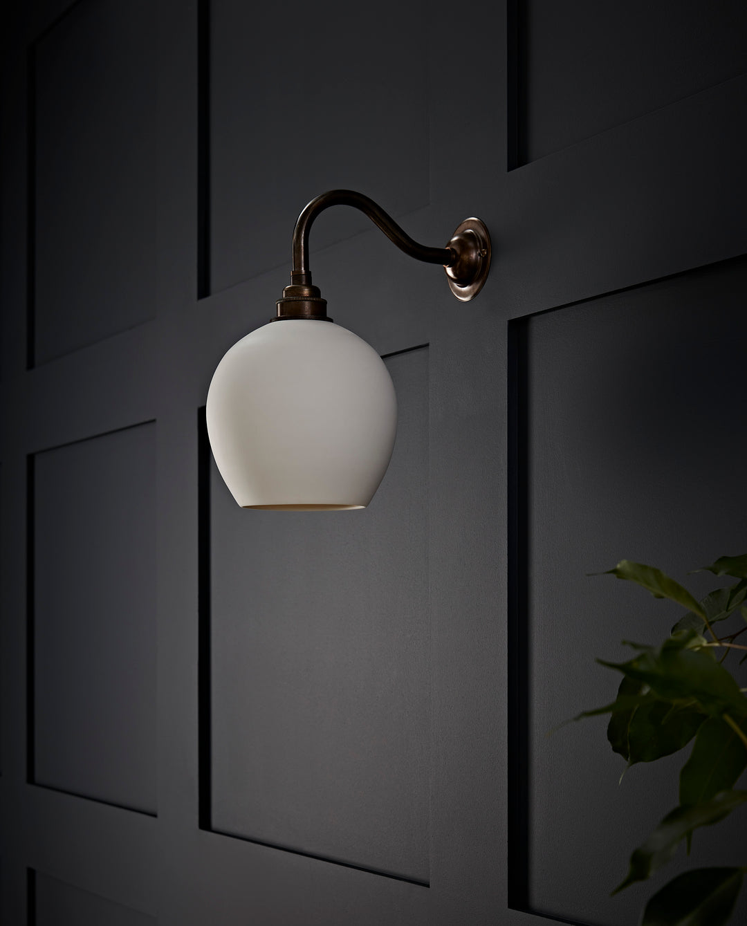 Leighton Wall Light - Long Swan Neck