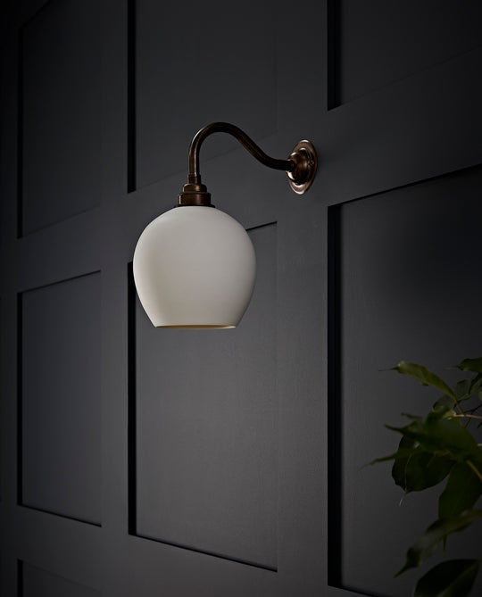 Leighton Wall Light - Long Swan Neck