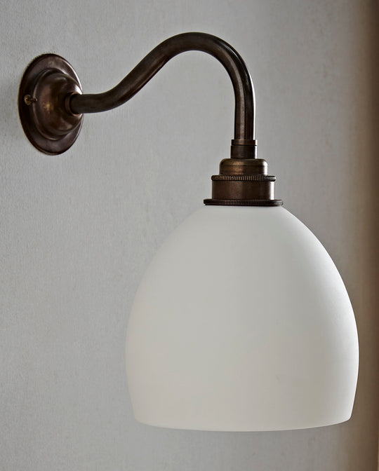 Harlow Wall Light - Short Swan Neck