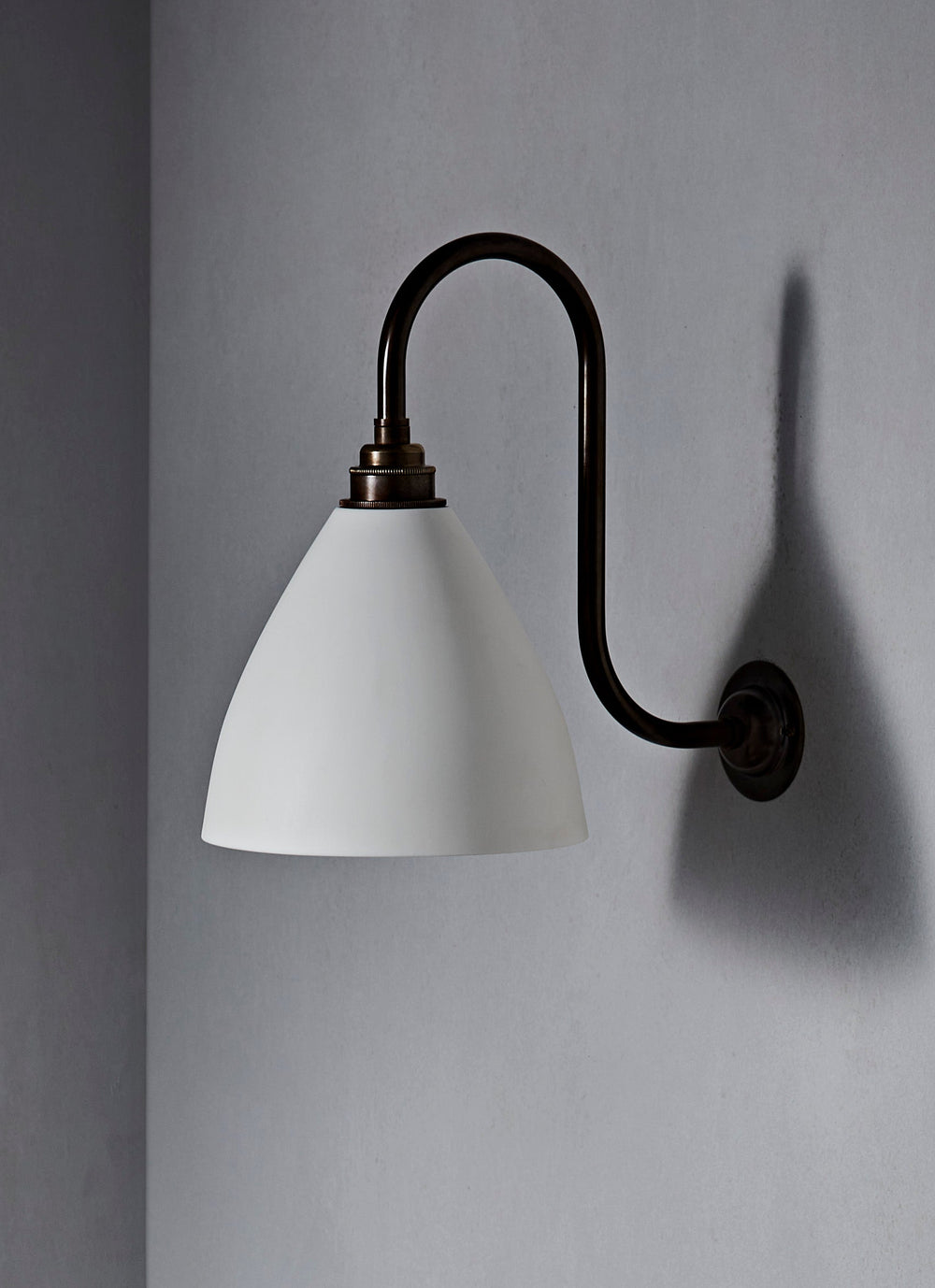 Benton Wall Light - Long Swan Neck