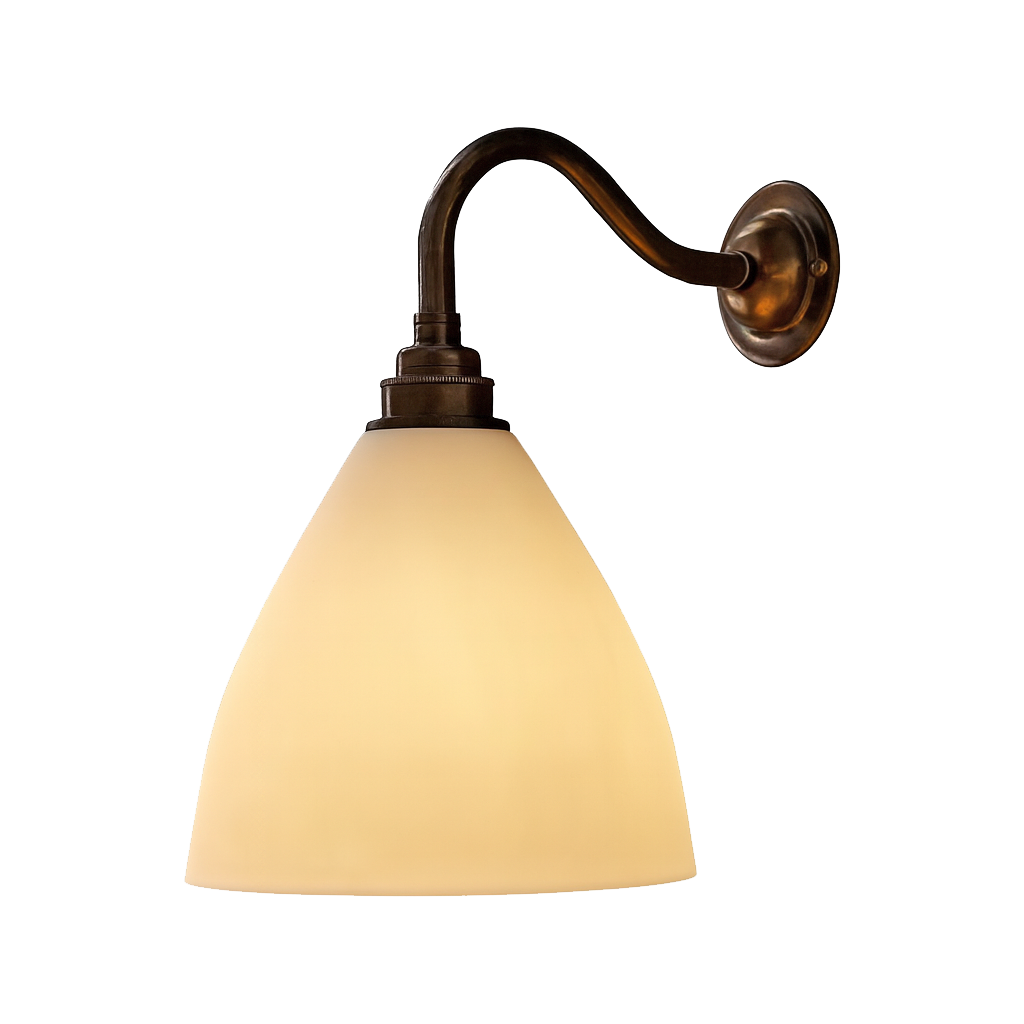 Benton Wall Light - Short Swan Neck