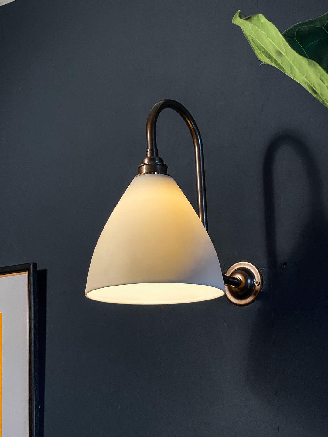 Benton Wall Light - Long Swan Neck
