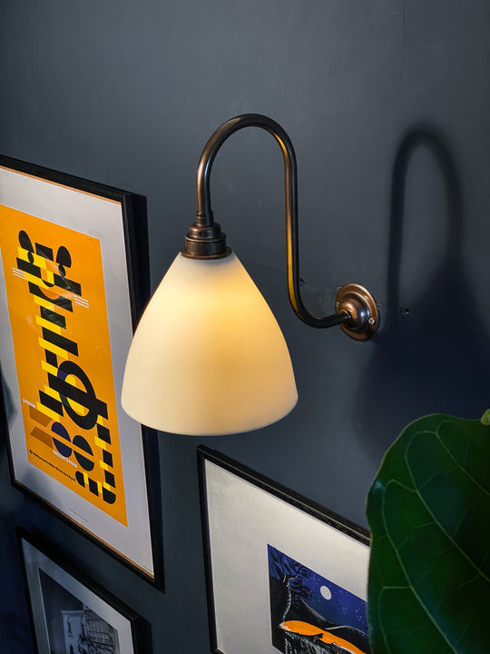 Benton Wall Light - Long Swan Neck