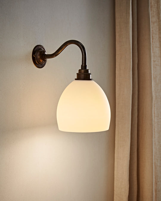 Harlow Wall Light - Short Swan Neck