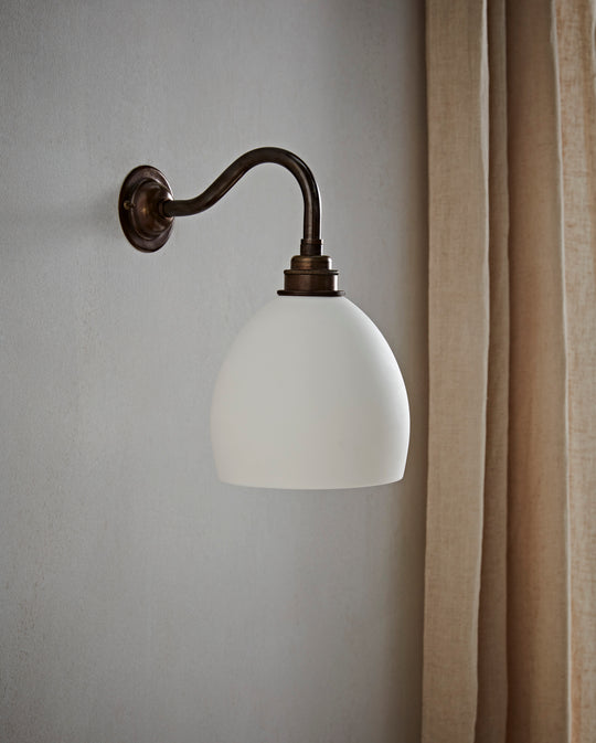 Harlow Wall Light - Short Swan Neck