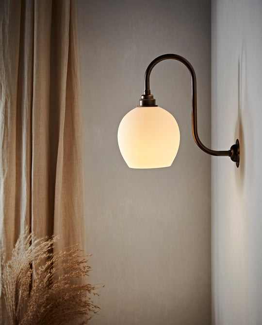 Leighton Wall Light - Long Swan Neck