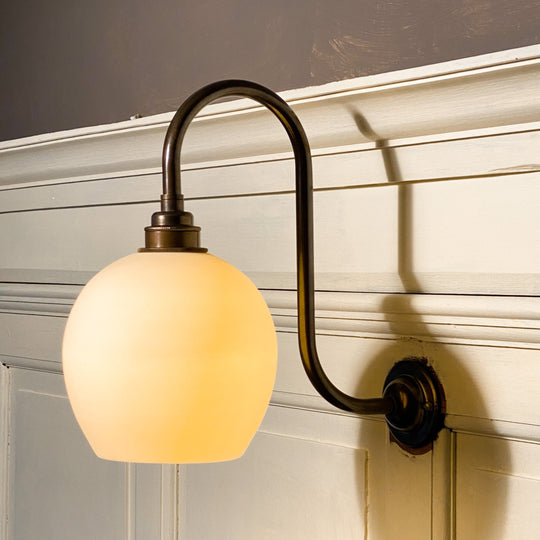 Leighton Wall Light - Long Swan Neck