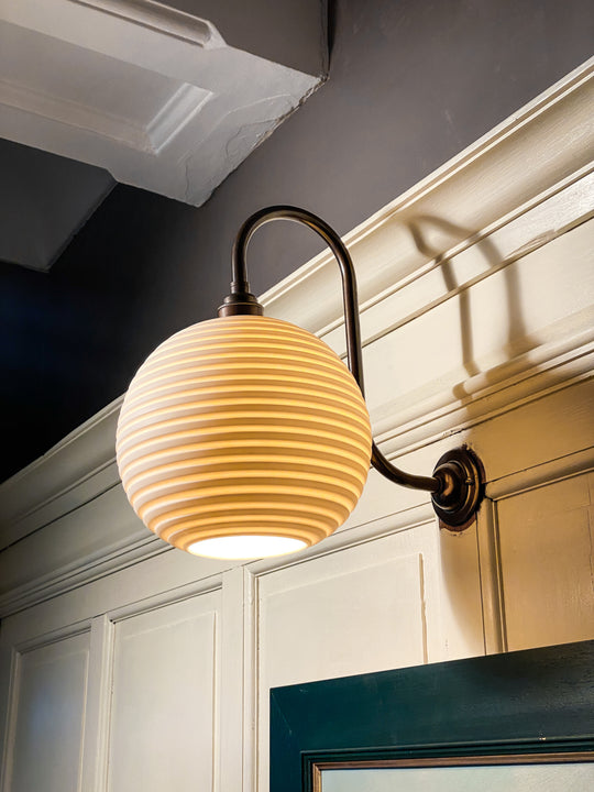 Optic Wall Light - Long Swan Neck