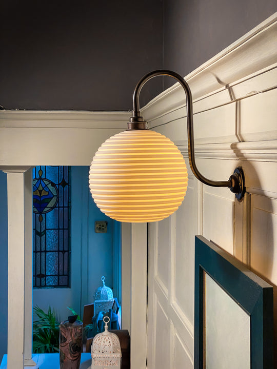 Optic Wall Light - Long Swan Neck