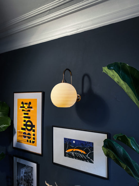 Optic Wall Light - Long Swan Neck