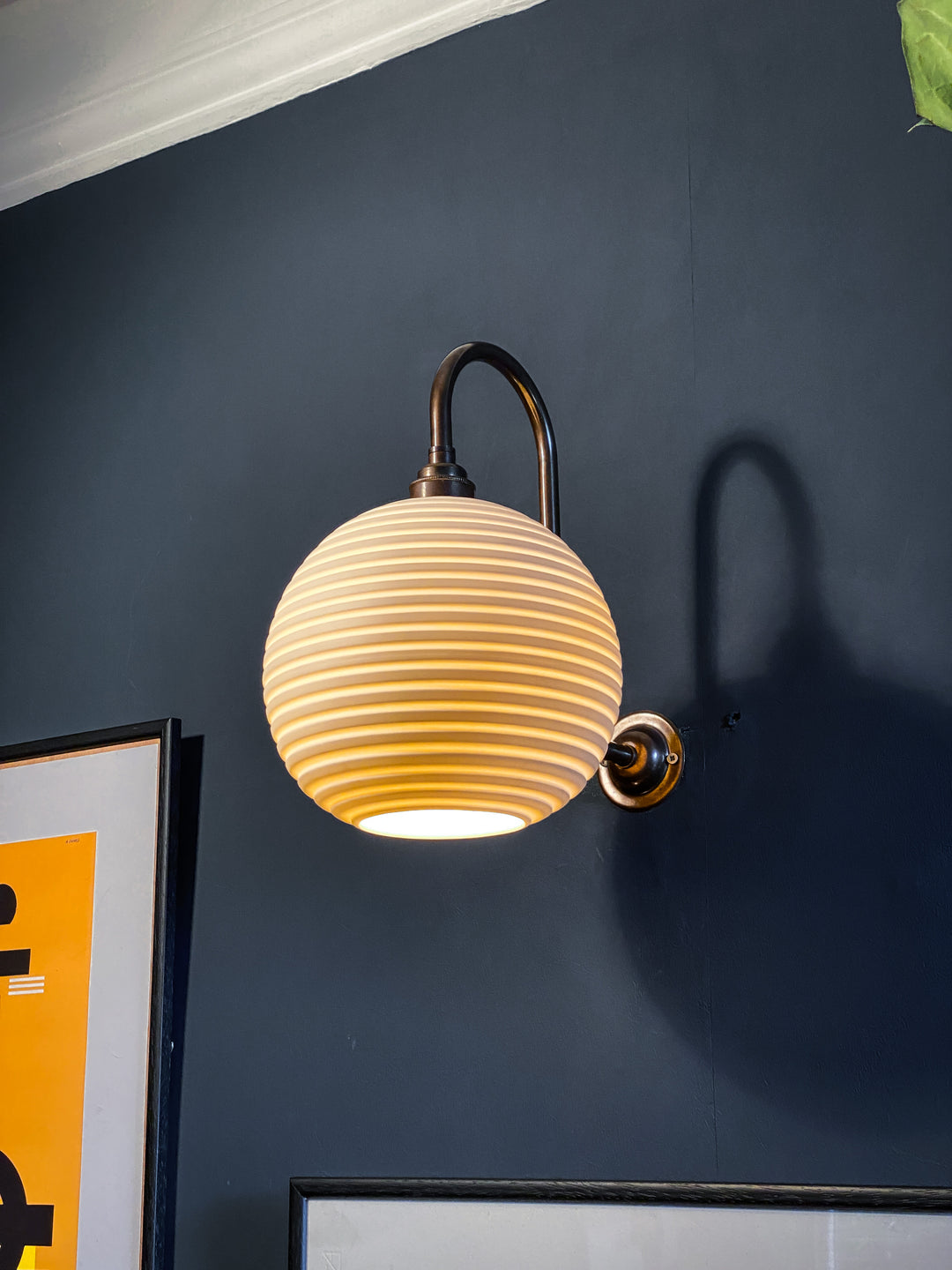 Optic Wall Light - Long Swan Neck