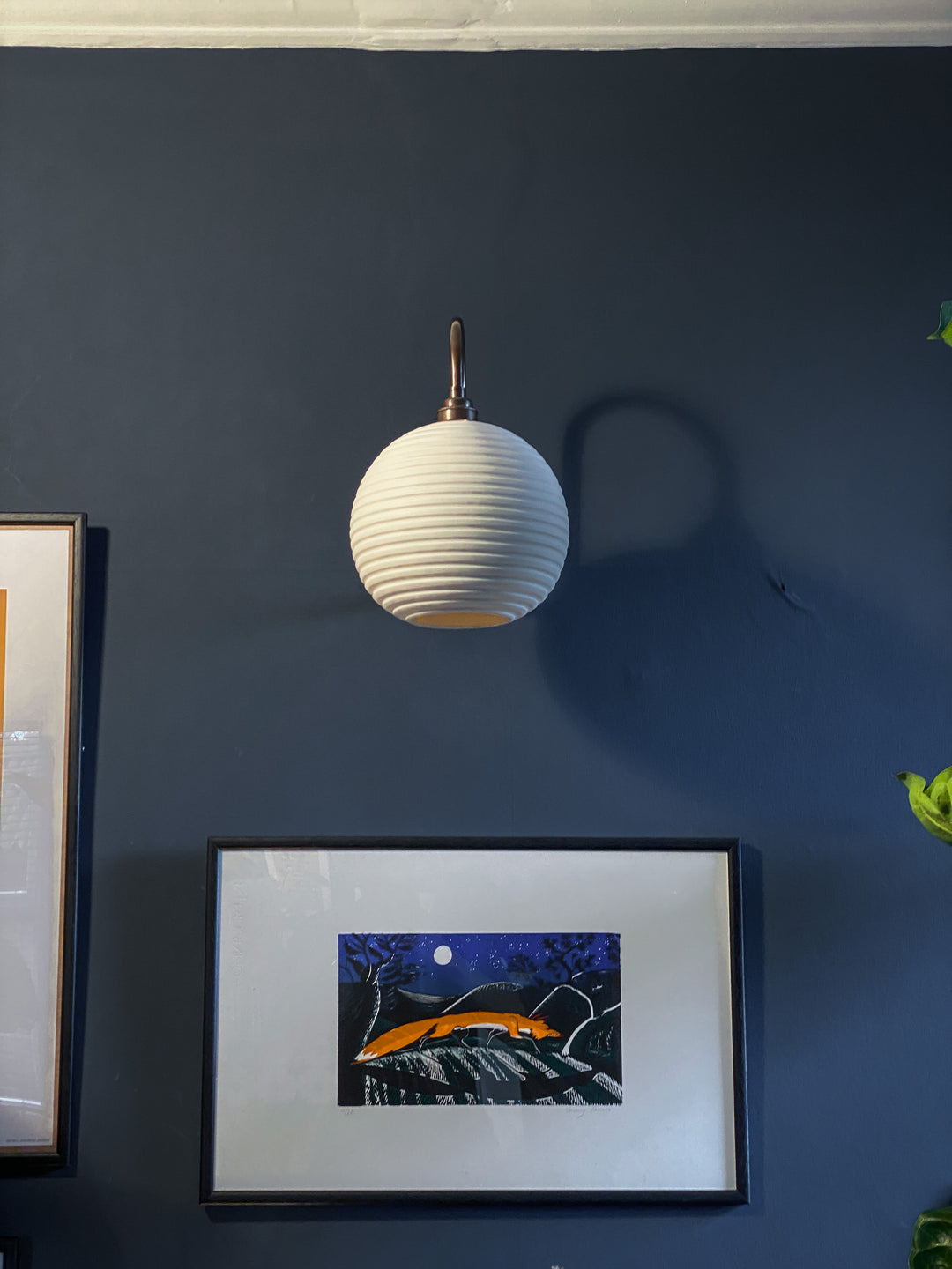 Optic Wall Light - Long Swan Neck