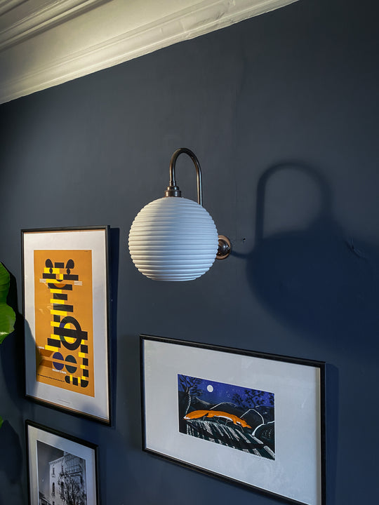 Optic Wall Light - Long Swan Neck